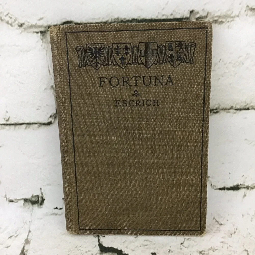 Fortuna‎ Escrich By Edward Gray Vintage Antique Hardback Circa 1907